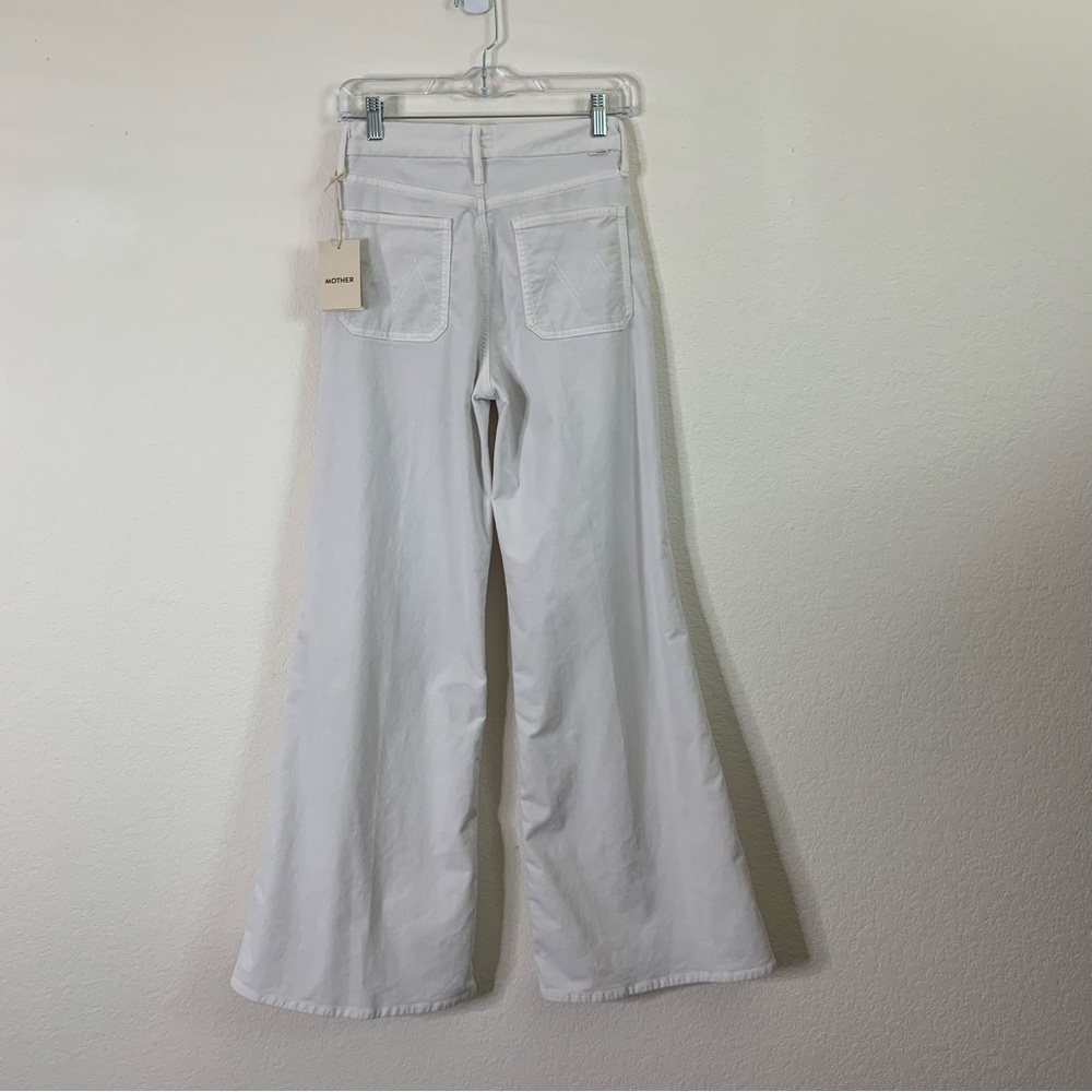 Mother the patch pocket roller skimp corduroy flare jeans 27 NWT - Picture 6 of 14